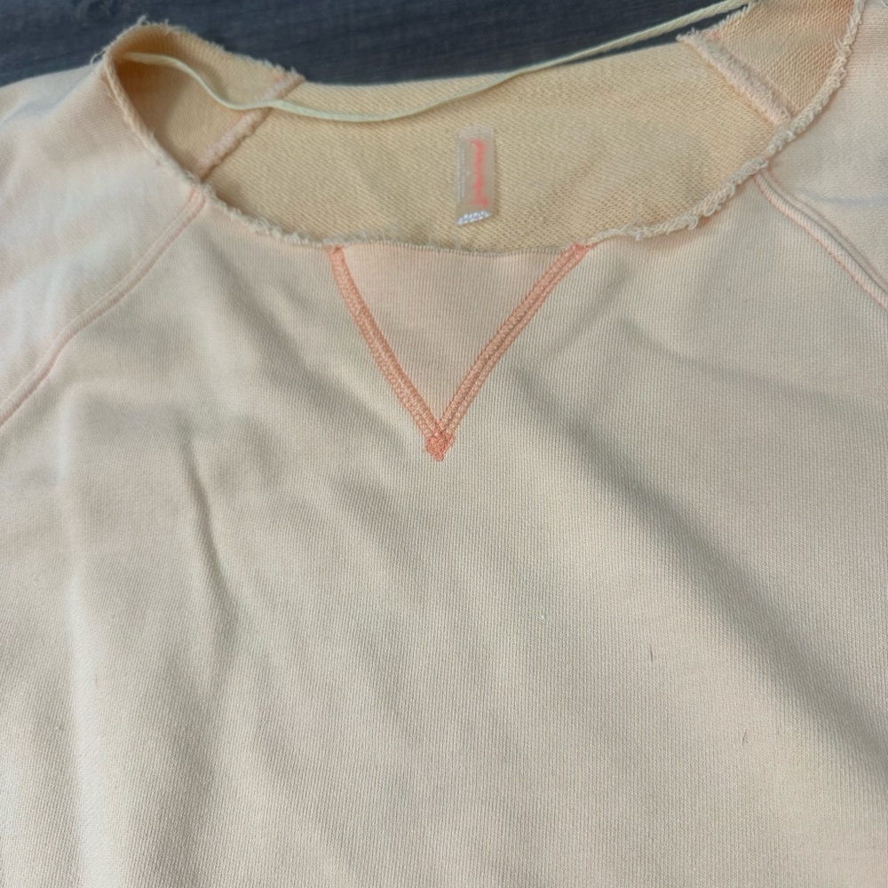 Free People Orange Cream Sleeveless Top - Picture 7 of 12
